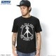 RADIALL CIRCLE OF LOVE - CREW NECK T-SHIRT (BLACK)
