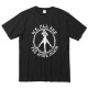RADIALL CIRCLE OF LOVE - CREW NECK T-SHIRT (BLACK)