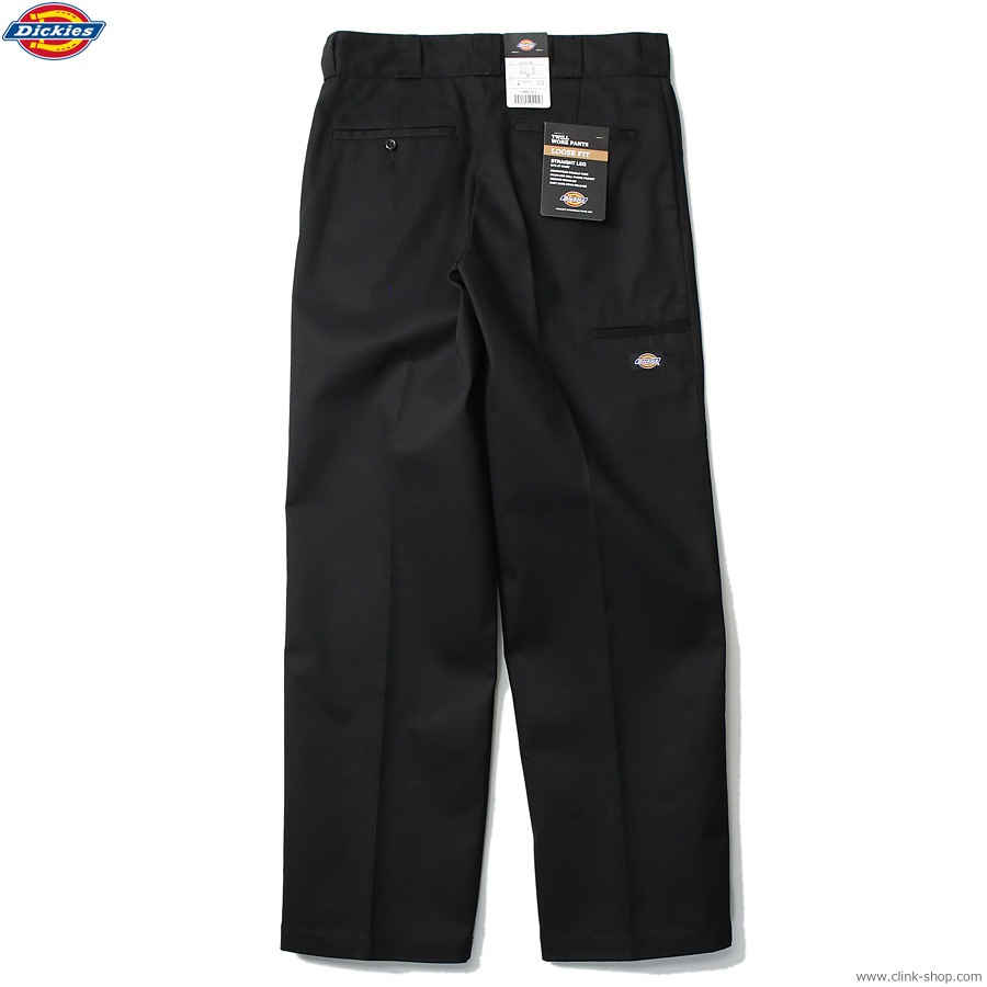 Dickies LOOSE FIT 85283 DOUBLE KNEE WORK PANTS (BLACK)