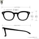 EVILACT EYEWEAR YALE II - GRAY DEMI��GRAY CLEAR/COLOR PHOTOCHROMIC BROWN LENS [EAE24-02-09]
