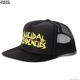 SUICIDAL TENDENCIES OG FLIP UP HAT - FLUO YELLOW