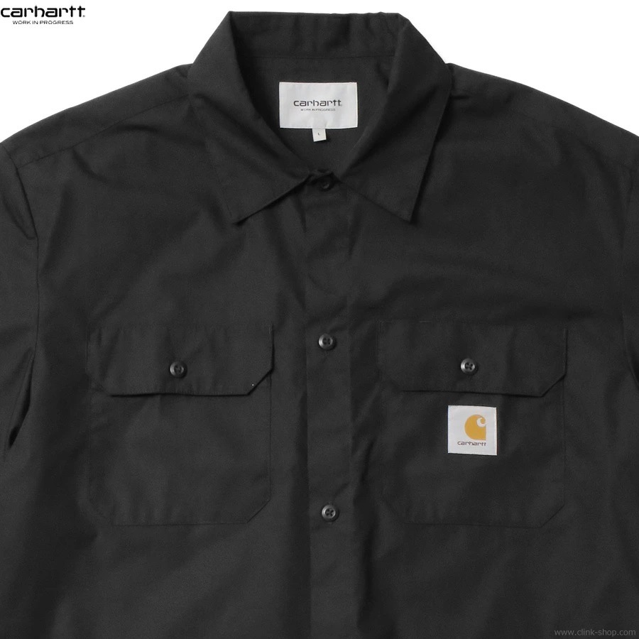 CARHARTT WIP S/S CRAFT SHIRT (BLACK)