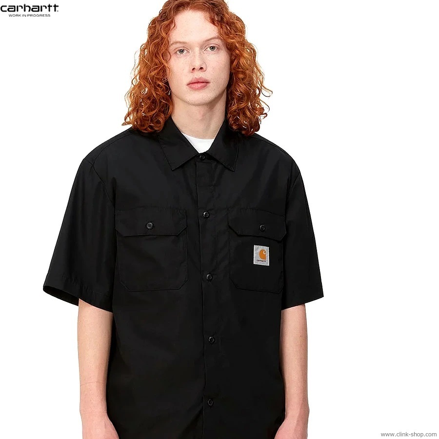 CARHARTT WIP S/S CRAFT SHIRT (BLACK)