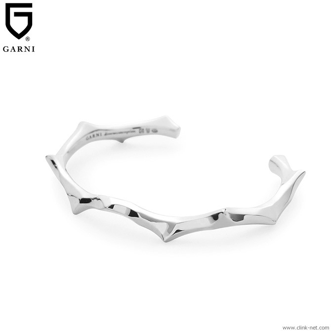 GARNI CUTTING THORN BANGLE - SILVER [GB19013]