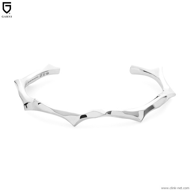 GARNI CUTTING THORN BANGLE - SILVER [GB19013]