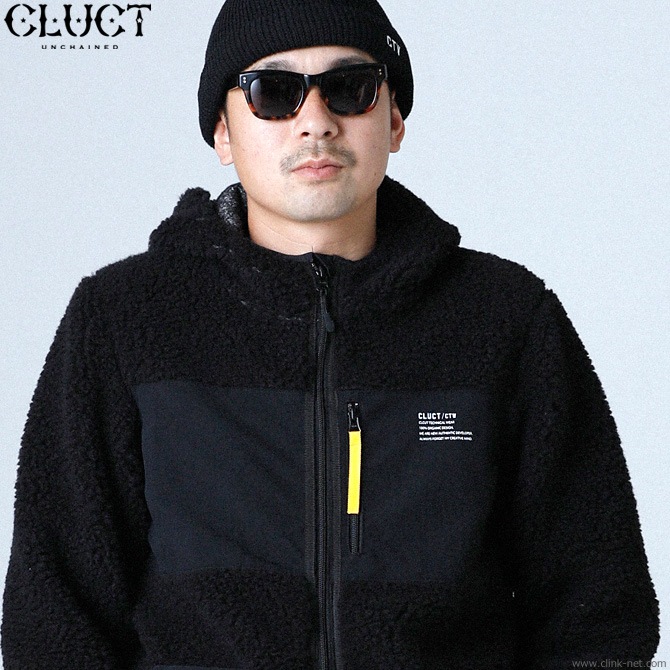 CLUCT CTW-FLEECE JKT (BLACK) #03067