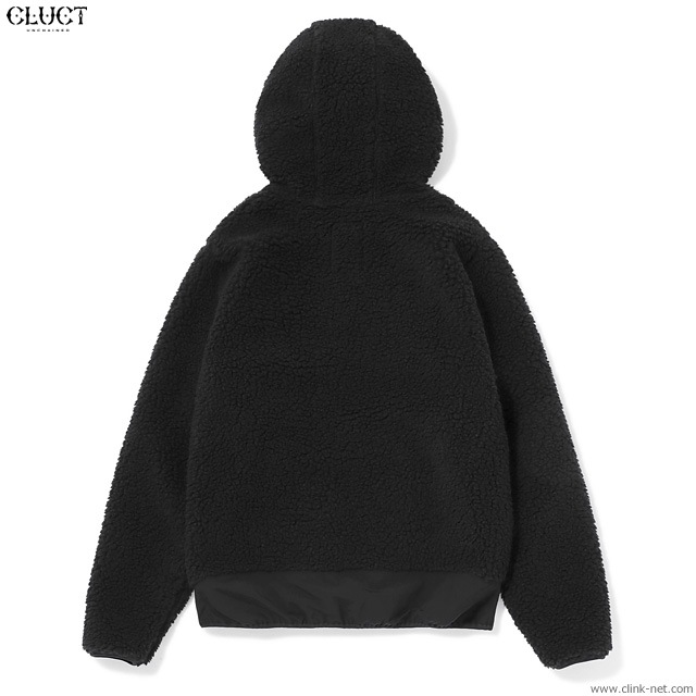 CLUCT CTW-FLEECE JKT (BLACK) #03067