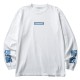 LIBERAIDERS LOGO L/S TEE (WHITE) #77501