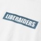 LIBERAIDERS LOGO L/S TEE (WHITE) #77501