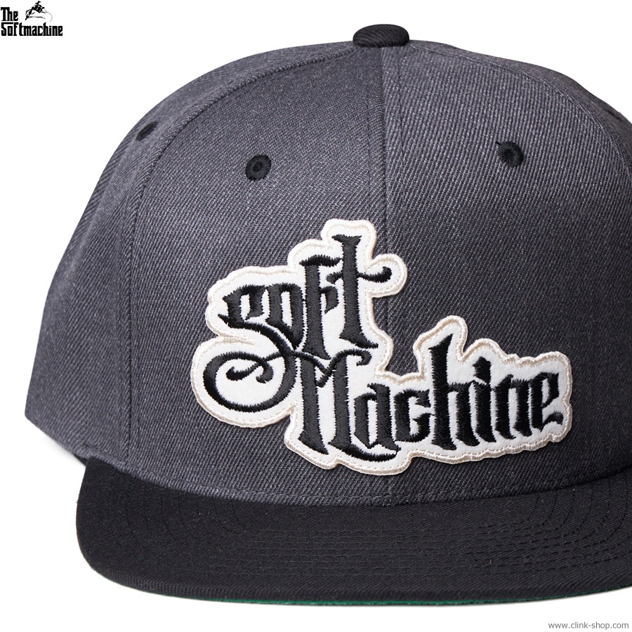 SALE 30��OFF SOFTMACHINE KNIGHT CAP (CHARCOAL)