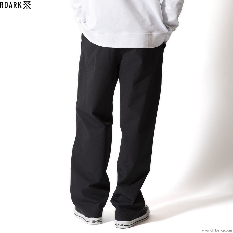 ROARK TRAVELPANT RESISTANT TWILL - RELAX (BLACK)