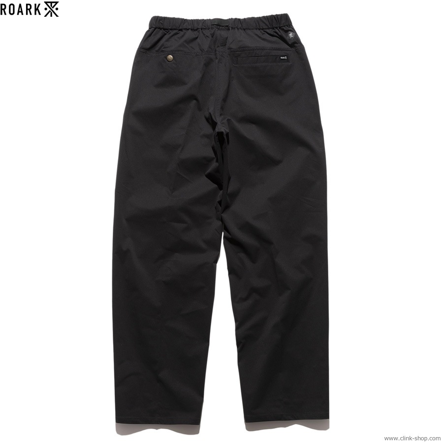 ROARK TRAVELPANT RESISTANT TWILL - RELAX (BLACK)
