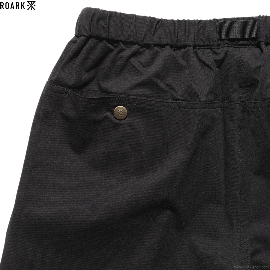 ROARK TRAVELPANT RESISTANT TWILL - RELAX (BLACK)
