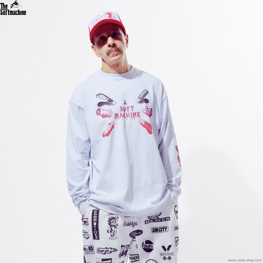 SOFTMACHINE PAIN L/S (WHITE)