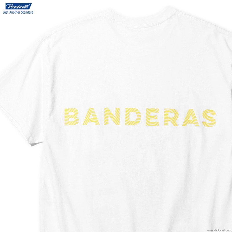 RADIALL BANDERA - CREW NECK T-SHIRT S/S (WHITE)