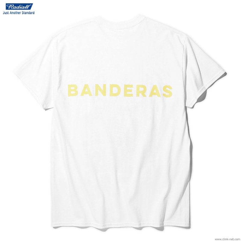 RADIALL BANDERA - CREW NECK T-SHIRT S/S (WHITE)