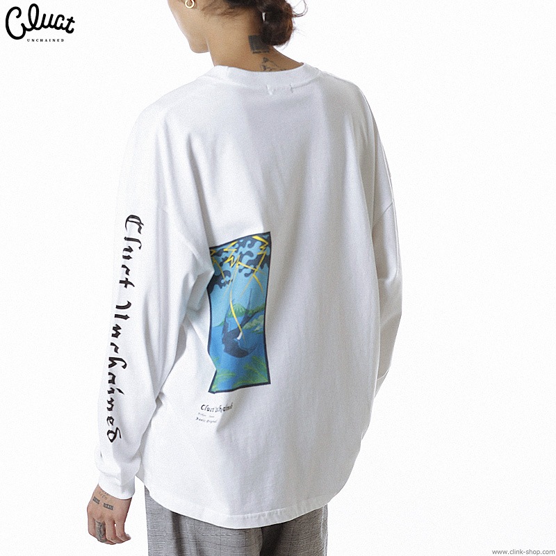 CLUCT CLT-TSUBAME L/S (WHITE) #04067