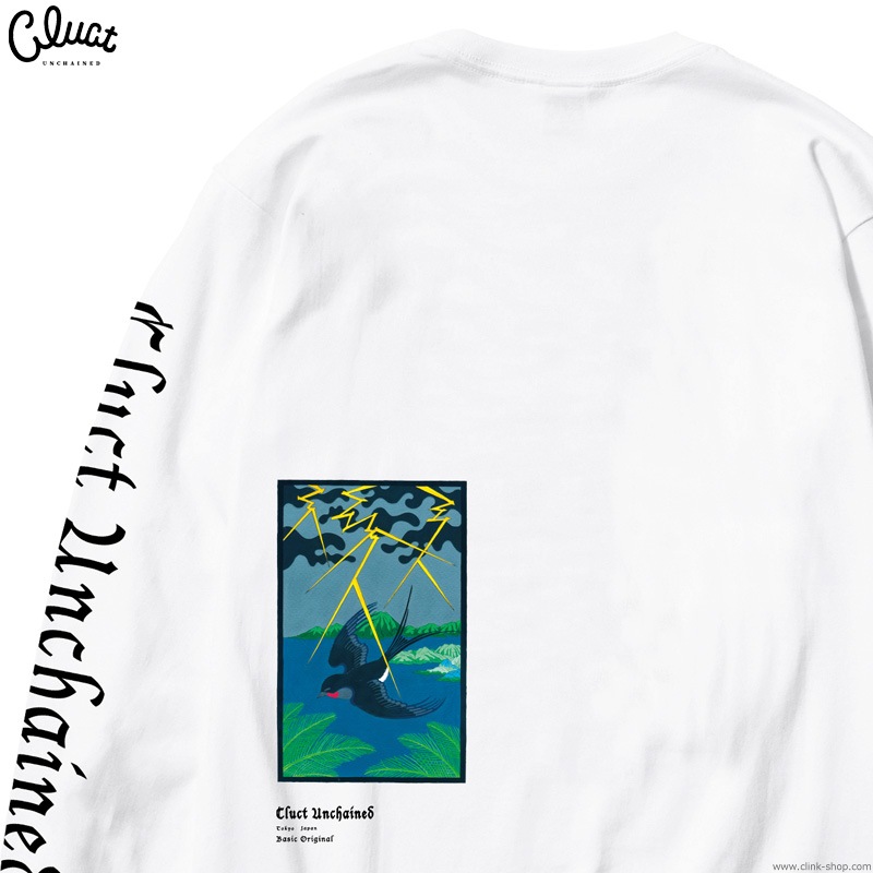 CLUCT CLT-TSUBAME L/S (WHITE) #04067