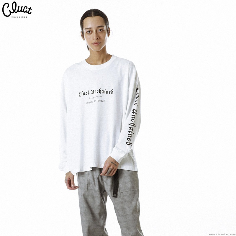 CLUCT CLT-TSUBAME L/S (WHITE) #04067