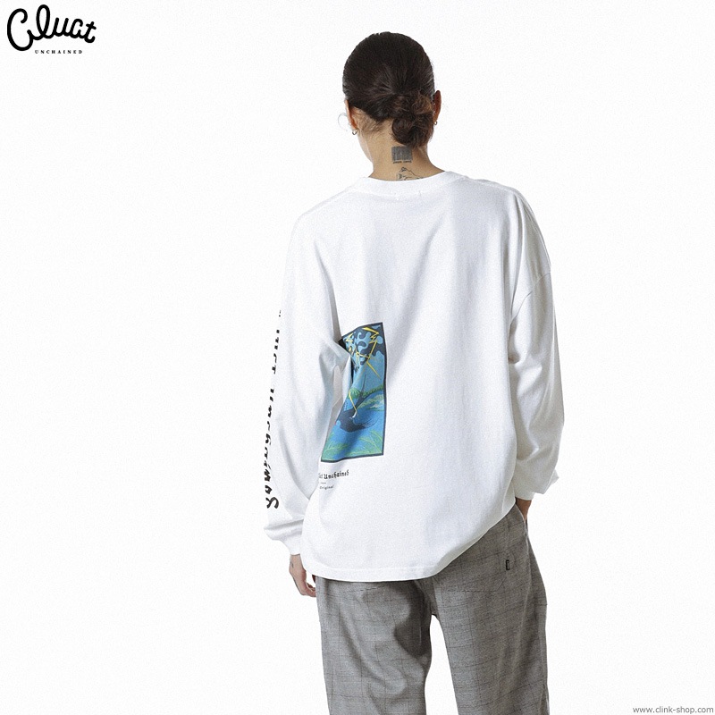 CLUCT CLT-TSUBAME L/S (WHITE) #04067