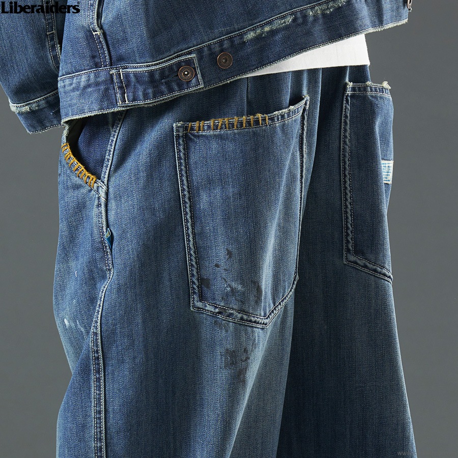 CLINK｜LIBERAIDERS DENIM SARROUEL PANTS (INDIGO) #76704｜東京