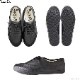 PEANUTS & CO.  ADDICT CLOTHES JAPAN WAXED COTTON P-DECK SHOES (BLACK)