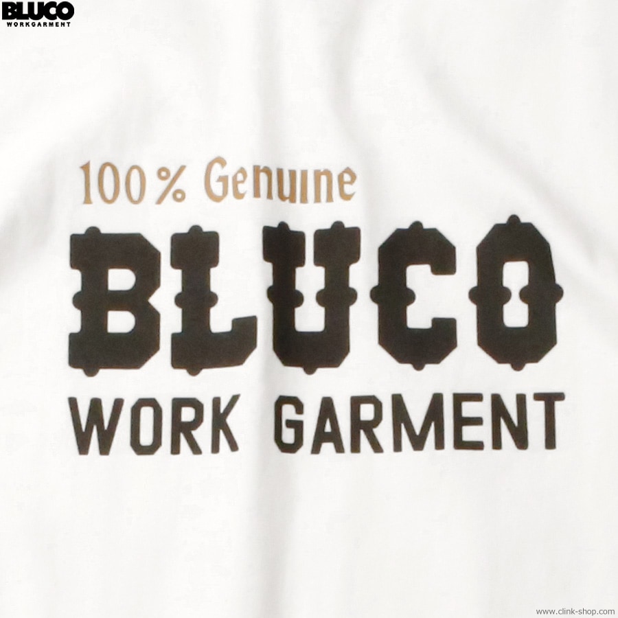 SALE 20��OFF BLUCO POCKET TEE -Bolt- (WHITE) [153-22-012]