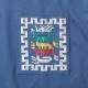 RADIALL COSMIC GIPSY - CREW NECK POKET T-SHIRT (NAVY)
