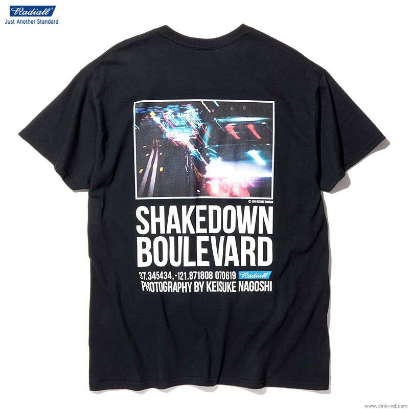 RADIALL BOULEVARD - CREW NECK T-SHIRT S/S (BLACK)