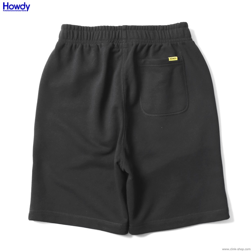 Howdy Mini Logo Shorts (BLACK) [HWD2001-SW01]