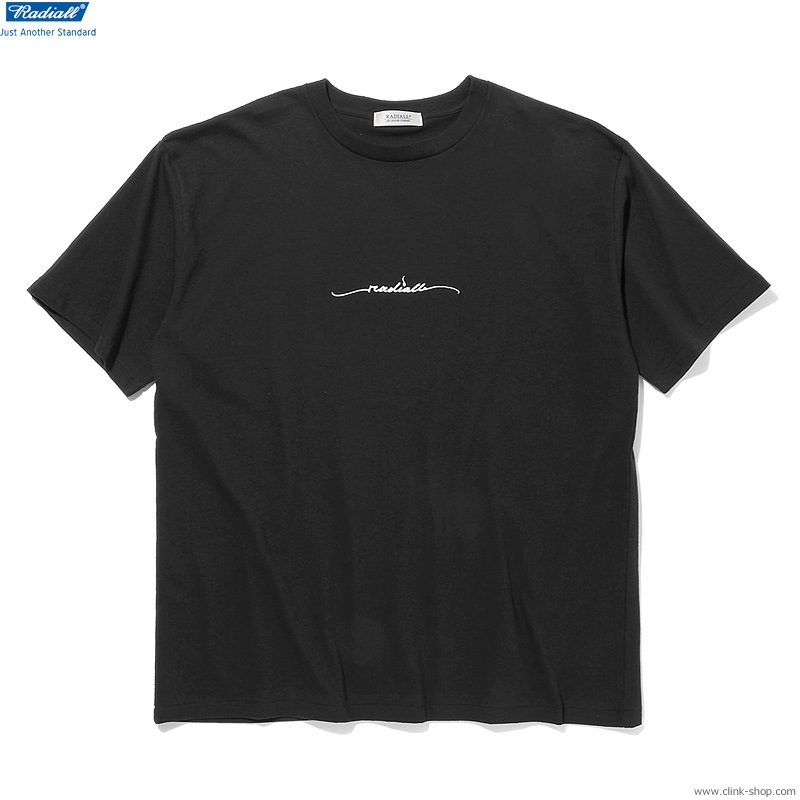 RADIALL LO-N-SLO - CREW NECK T-SHIRT S/S (BLACK)