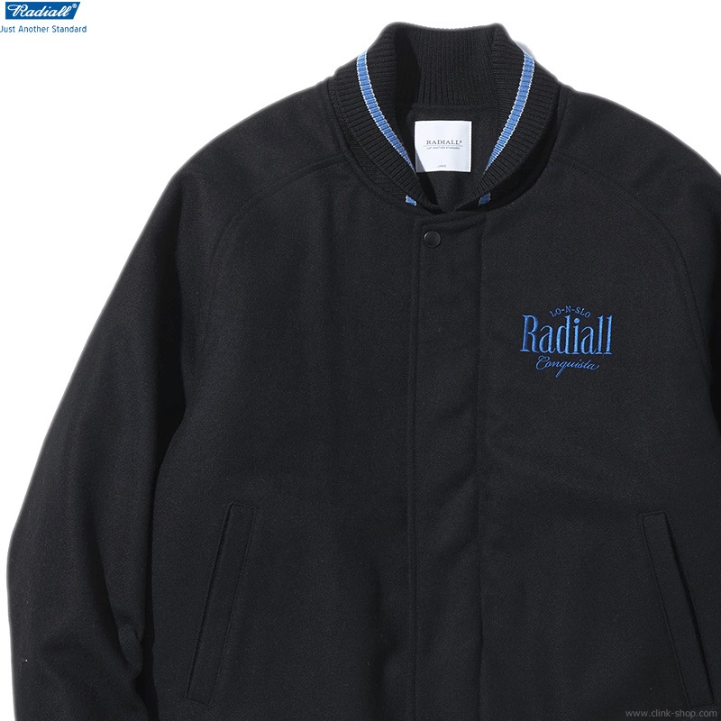 CLINK｜RADIALL CUTLASS - VARSITY JACKET (BLACK)｜東京・吉祥寺