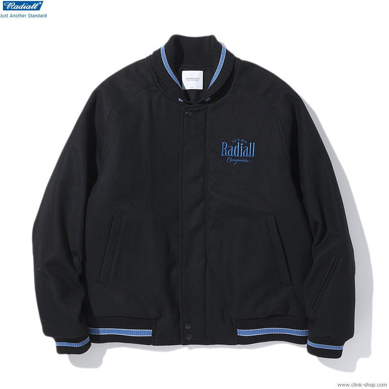 CLINK｜RADIALL CUTLASS - VARSITY JACKET (BLACK)｜東京・吉祥寺