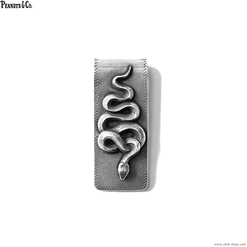 PEANUTS & CO. SNAKE MONEY CLIP (SLIVER)