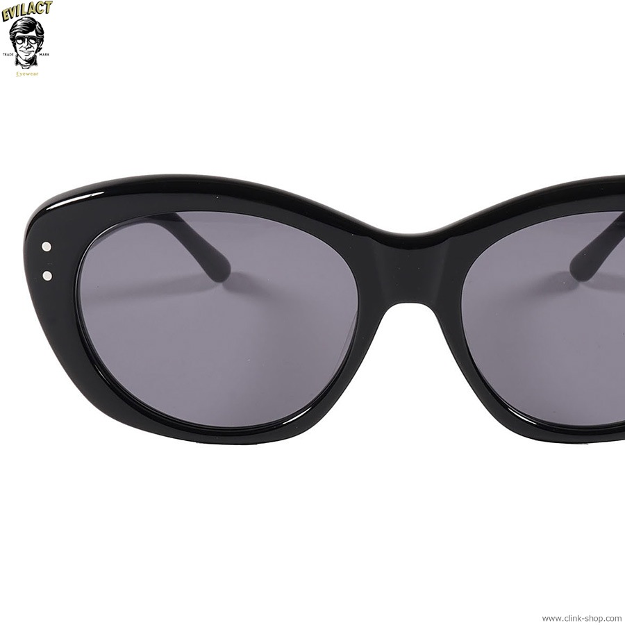 EVILACT EYEWEAR GRAYHOUND - BLACK/SMOKE LENS [EAE24-19-02]