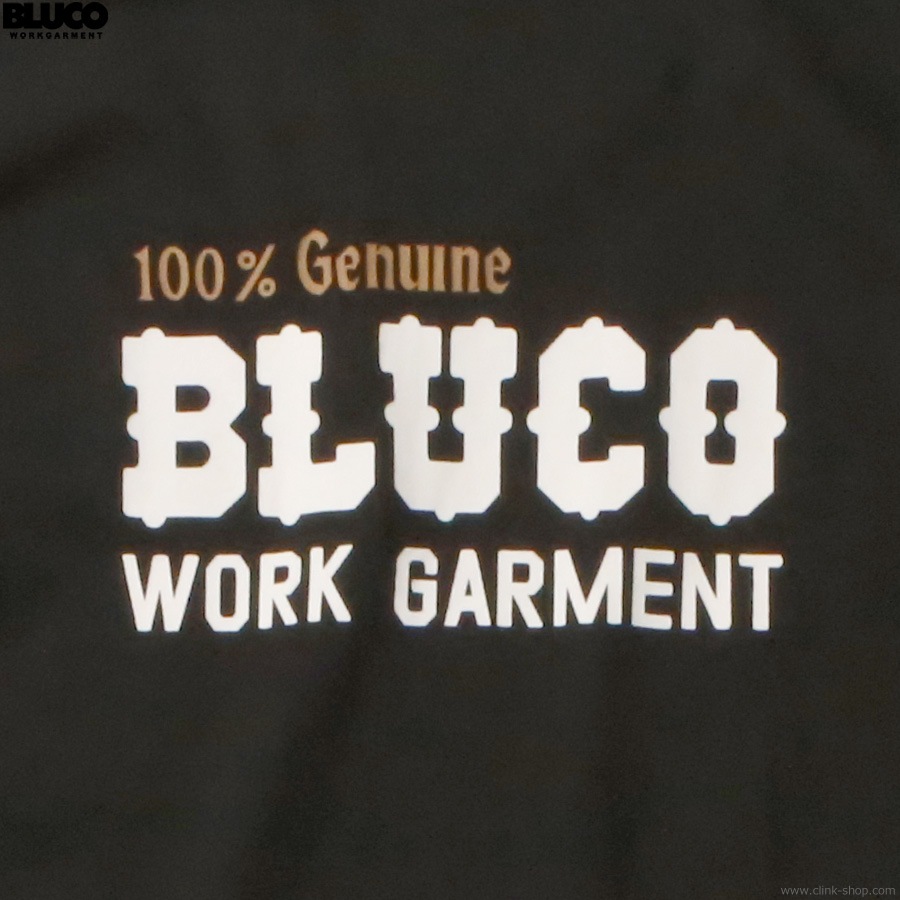 BLUCO POCKET TEE -Bolt- (BLACK) [153-22-012]
