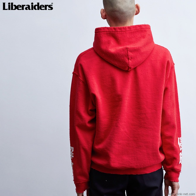 Liberaiders/パーカー/M/RED/ Liberaiders⁄パーカー⁄M⁄RED⁄ CLINK｜LIBERAIDERS LOGO PULLOVER