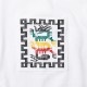 RADIALL COSMIC GIPSY - CREW NECK POKET T-SHIRT (WHITE)