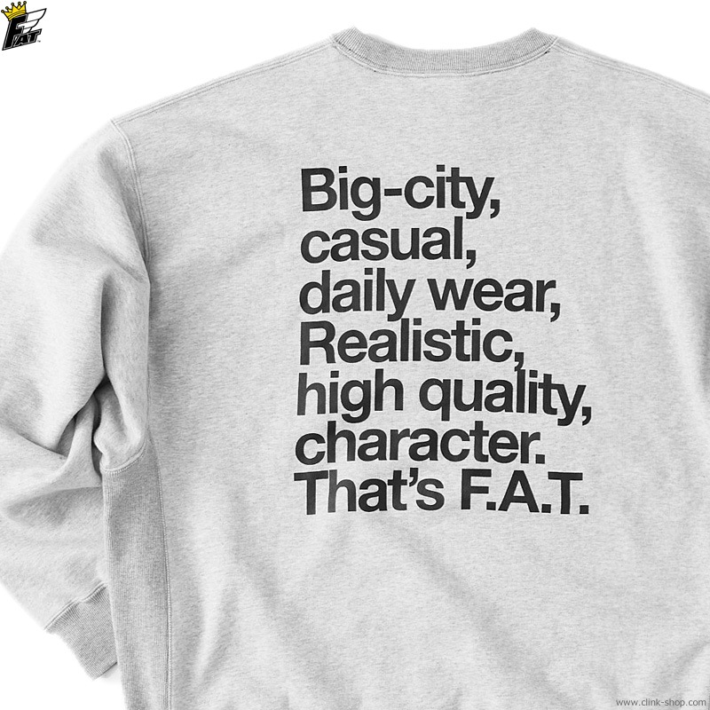 F.A.T. SOURCE (GRAY) [F32120-SW03]