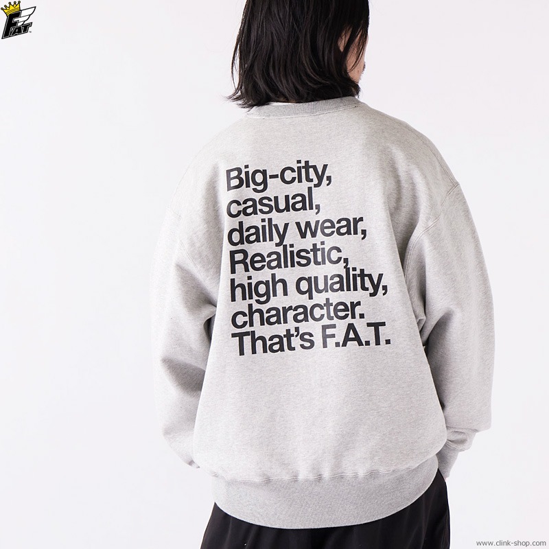 F.A.T. SOURCE (GRAY) [F32120-SW03]