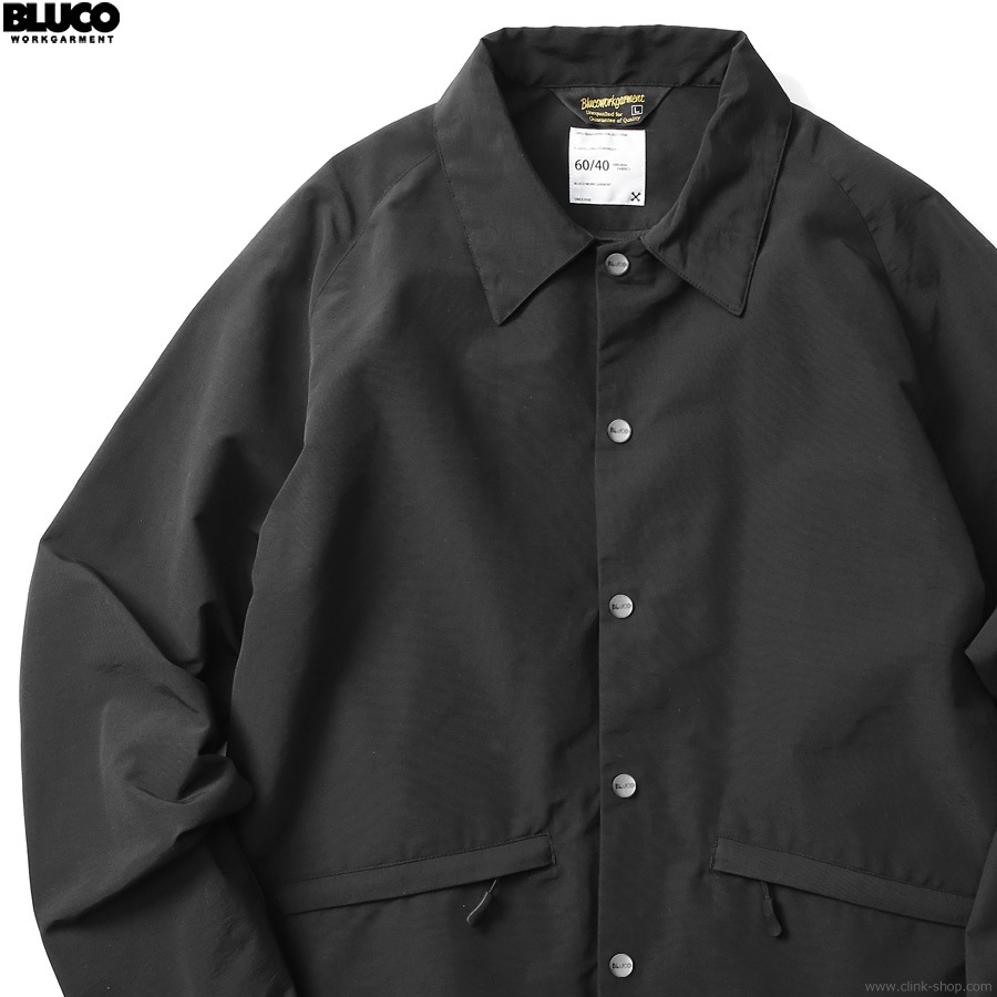 BLUCO 60/40 COACH JACKET (BLACK) [0341-3A01]