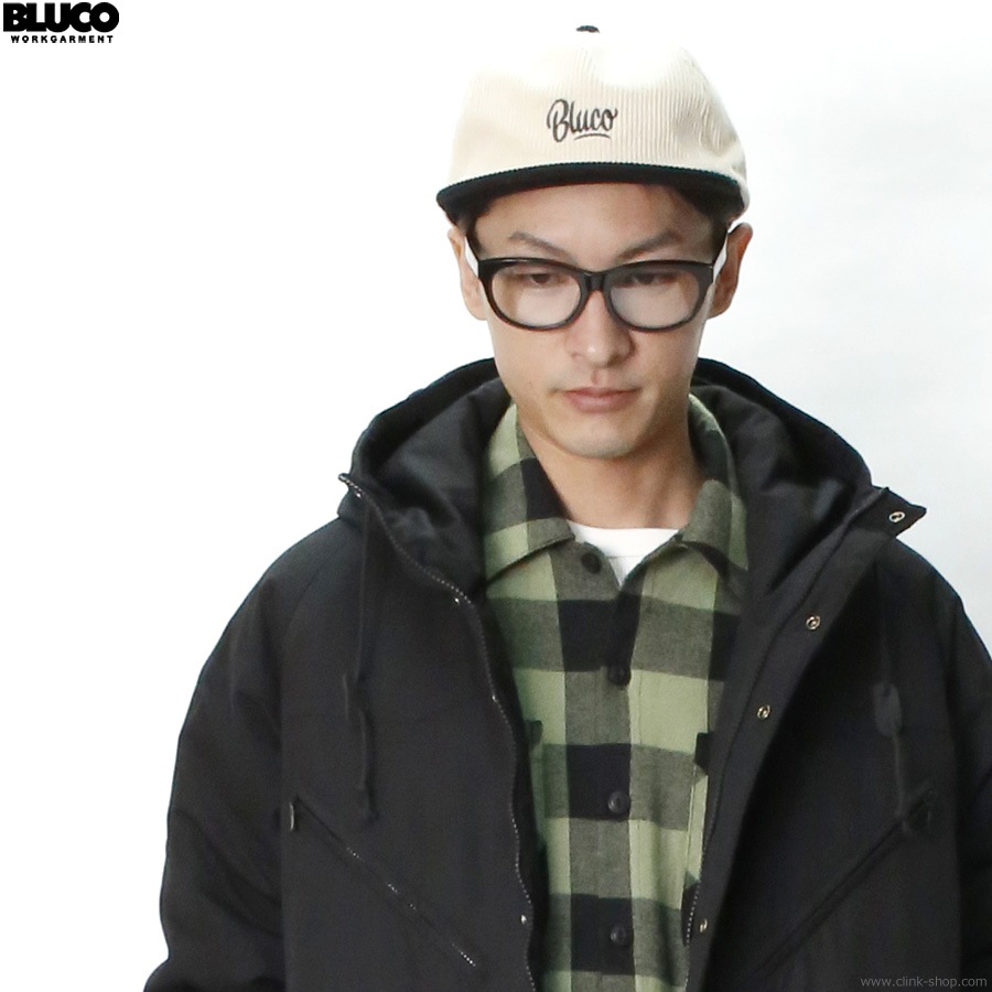 BLUCO CORDUROY CAP (IVO-BLK) [1415]