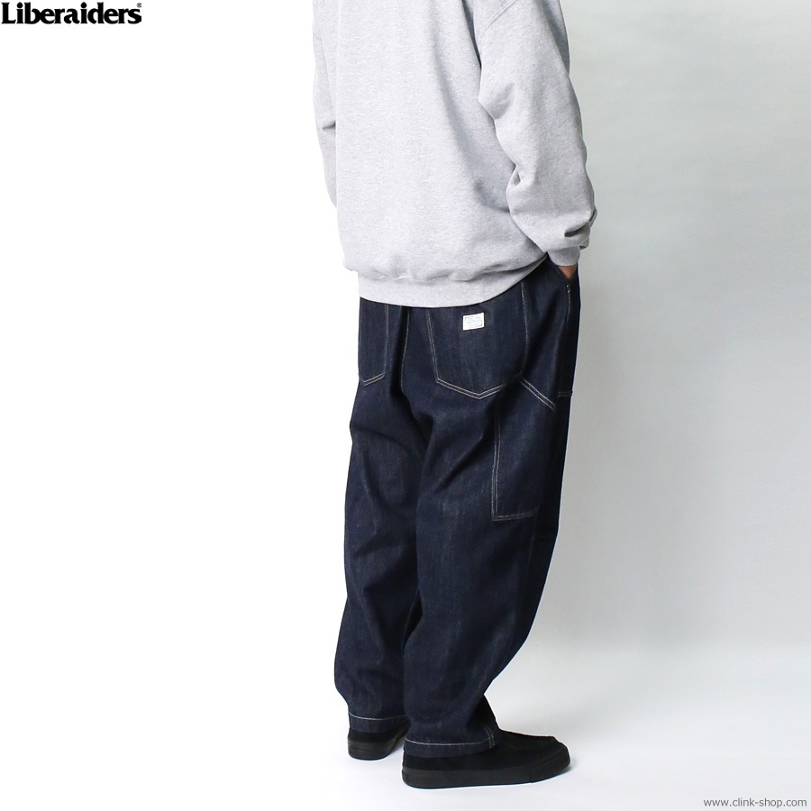 LIBERAIDERS BAKER DENIM SARROUEL PANTS (ONE WASH) #78701