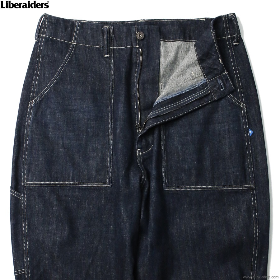 LIBERAIDERS BAKER DENIM SARROUEL PANTS (ONE WASH) #78701