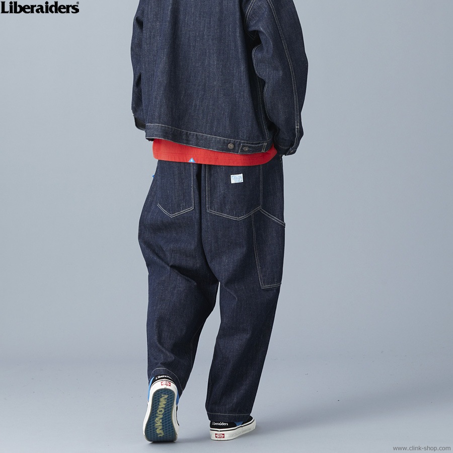 LIBERAIDERS BAKER DENIM SARROUEL PANTS (ONE WASH) #78701