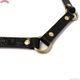 UNCROWD LEATHER WALLET CHAINS (BLACK) [255-75-005]