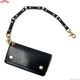UNCROWD LEATHER WALLET CHAINS (BLACK) [255-75-005]