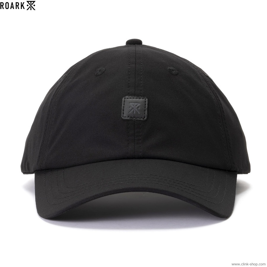 ROARK REVIVAL RESISTANT TWILL 6PANEL CAP - HIGH (BLACK)