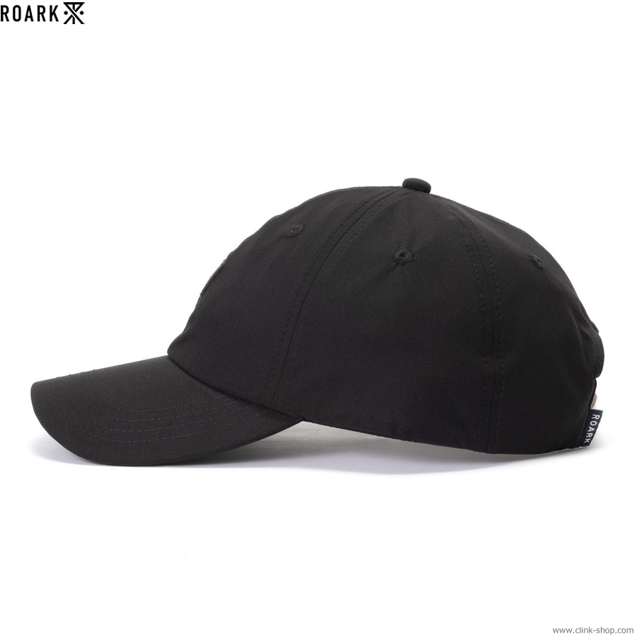 ROARK REVIVAL RESISTANT TWILL 6PANEL CAP - HIGH (BLACK)
