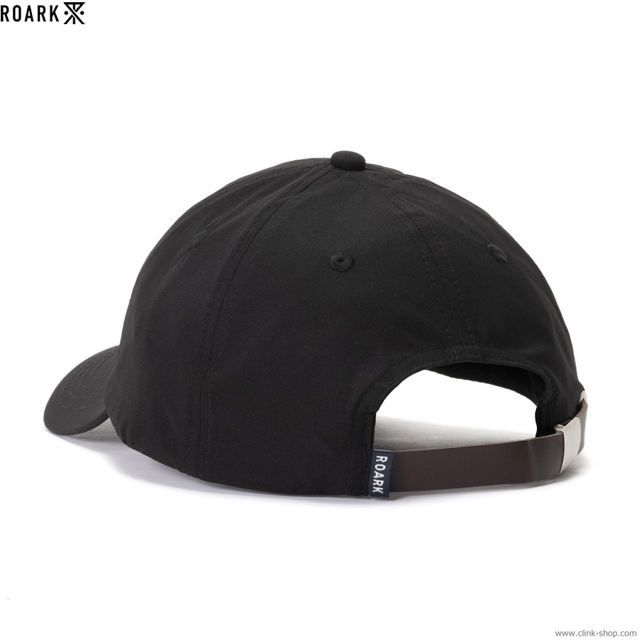 ROARK REVIVAL RESISTANT TWILL 6PANEL CAP - HIGH (BLACK)